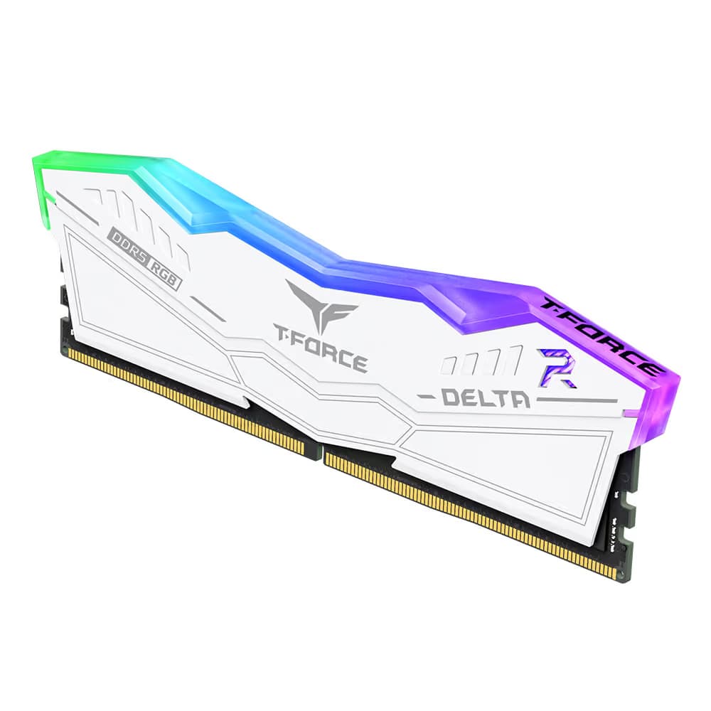 TEAMGROUP T-Force Delta RGB 48GB (2x24GB) DDR5-8000 CL38 White image