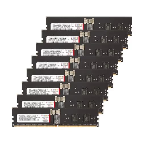 V-Color TRA524G72S836O Registered Black DDR5-7200 CL36 192GB (8x24GB) main image