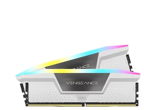 Corsair Vengeance RGB White DDR5-6000 CL36 32GB (2x16GB) image
