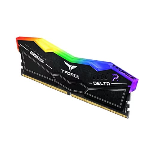 TEAMGROUP T-Force Delta RGB 32GB (2x16GB) DDR5-6000 CL28 Black image