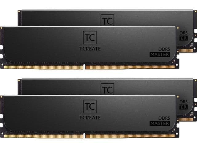 TEAMGROUP T-Create Master Registered Black DDR5-6800 CL34 64GB (4x16GB) main image