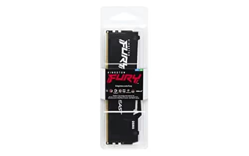 Kingston FURY Beast RGB Black DDR5-6000 CL30 32GB (1x32GB) image
