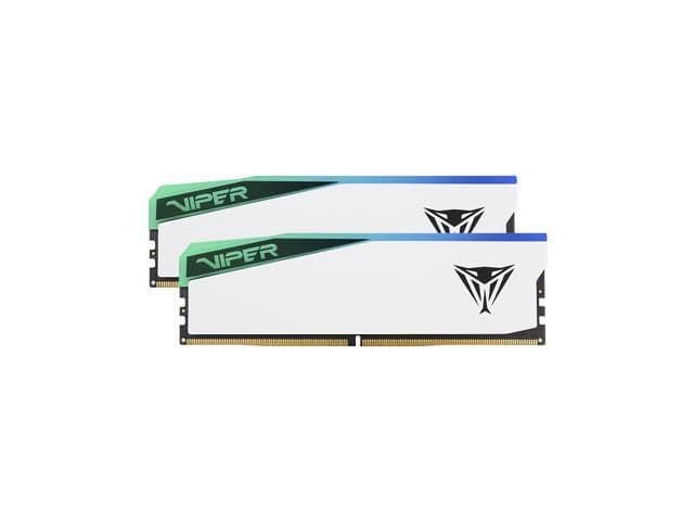 Patriot Memory Viper Elite 5 RGB DDR5 RAM 32GB (2X16GB) 6200MT/s CL42 1.35v UDIMM Desktop Gaming Memory Kit Compatible with Intel XMP/AMD Expo - PVER532G62C42KW main image