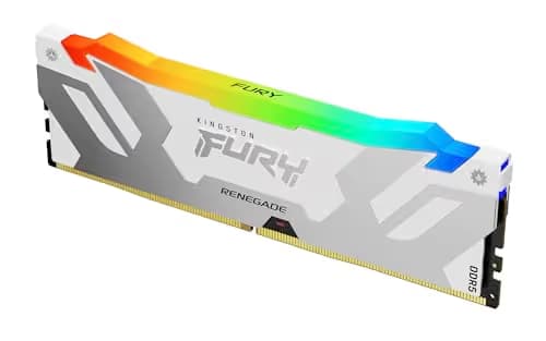 Kingston FURY Renegade RGB White / Silver DDR5-6400 CL32 16GB (1x16GB) image