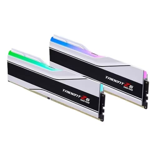 G.Skill Trident Z5 Neo RGB Matte White DDR5-6000 CL28 32GB (2x16GB) image
