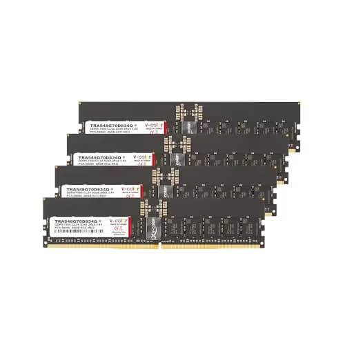 V-Color TRA548G70D834Q Registered White DDR5-7000 CL34 192GB (4x48GB) image