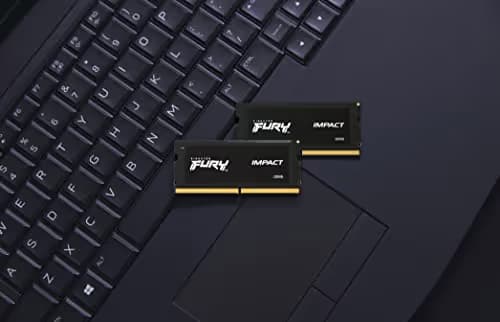 Kingston FURY Impact Black DDR5-5600 SODIMM CL40 32GB (2x16GB) image