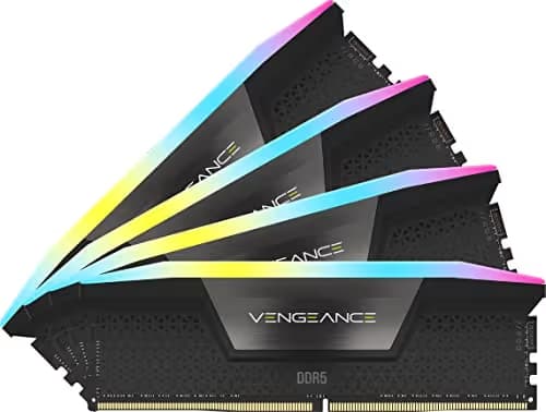 Corsair Vengeance RGB Black DDR5-6200 CL32 64GB (4x16GB) image