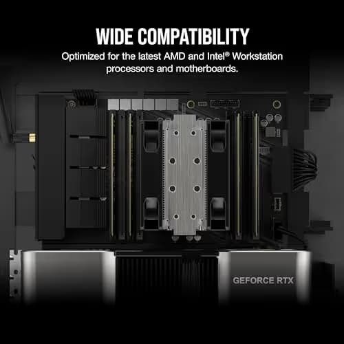 Corsair WS Registered Black Green DDR5-5600 CL40 64GB (4x16GB) image