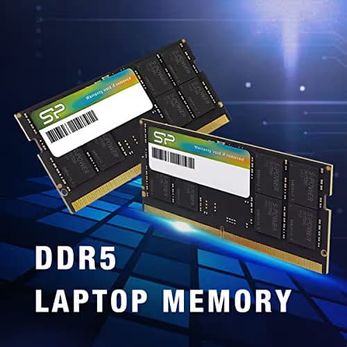 Silicon Power SP032GBSVU480F22 Black SODIMM DDR5-4800 CL40 32GB (2x16GB) image