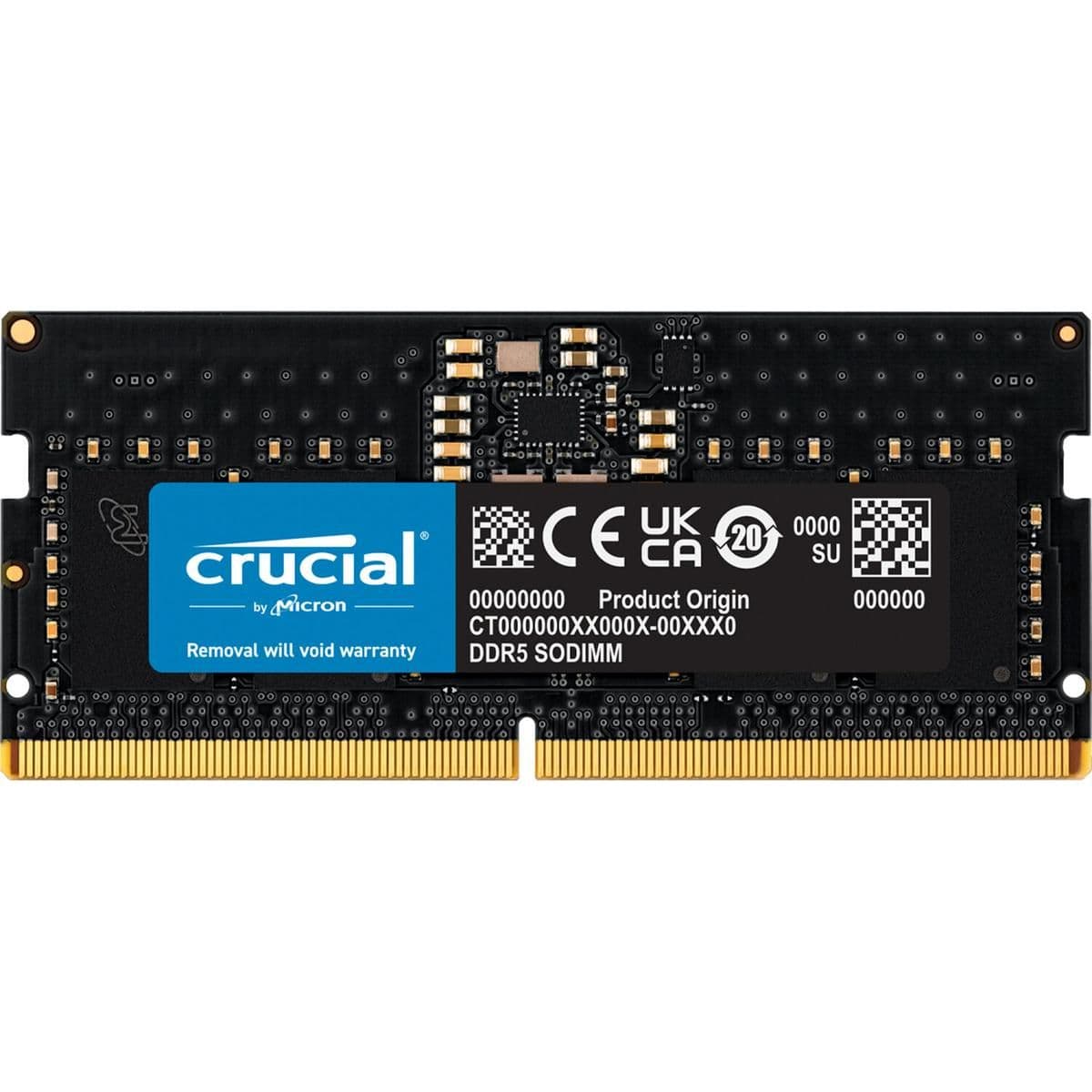 Crucial CT24G56C46S5 Black SODIMM DDR5-5600 CL46 24GB (1x24GB) main image