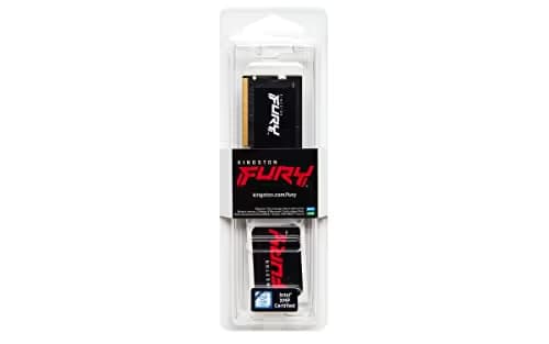 Kingston FURY Impact Black SODIMM DDR5-5600 CL40 32GB (1x32GB) image