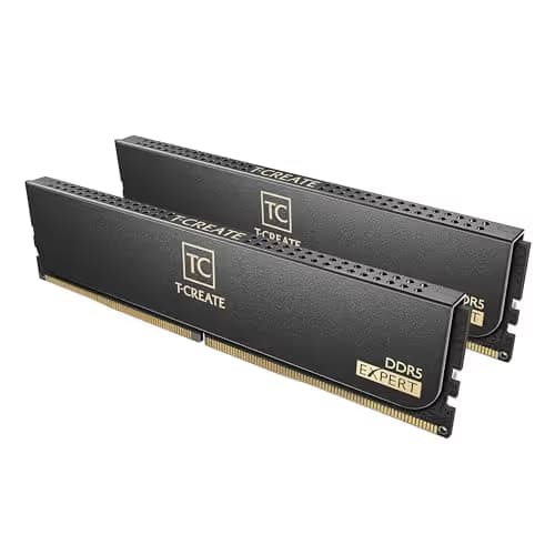 TEAMGROUP T-Create Expert 32GB (2x16GB) DDR5-7200 CL34 Black/Gold main image