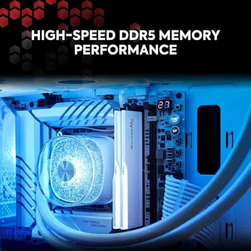 G.Skill Ripjaws M5 RGB DDR5-6400 CL32 96GB (2x48GB) White image