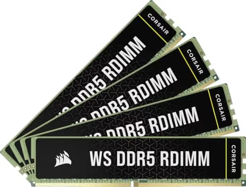 Corsair WS Registered Black / Green DDR5-5600 CL40 128GB (4x32GB) main image