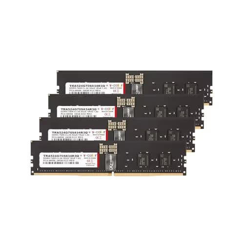 V-Color TRA524G70S834R3Q Registered White DDR5-7000 CL34 96GB (4x24GB) main image
