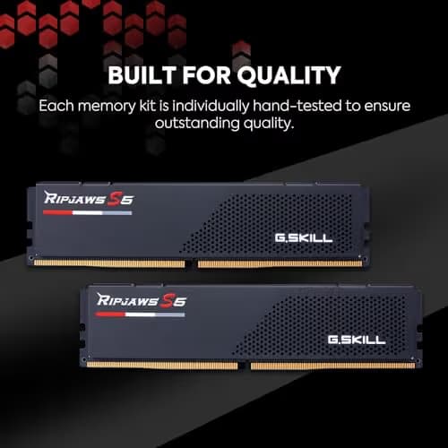 G.Skill Ripjaws S5 Black DDR5-5600 CL40 96GB (2x48GB) image
