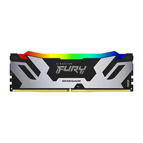 Kingston Fury Renegade RGB Silver / Black DDR5-7200 CL38 48GB (2x24GB) image