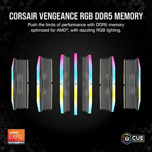 Corsair Vengeance RGB DDR5-5600 CL36 64GB (2x32GB) image