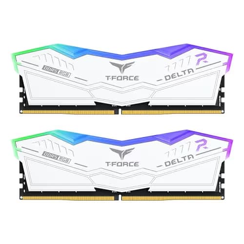 TEAMGROUP T-Force Delta RGB 32GB (2x16GB) DDR5-6000 CL28 White main image
