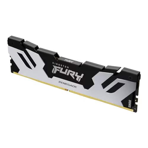 Kingston Fury Renegade RGB Silver / Black DDR5-6400 CL32 48GB (1x48GB) image