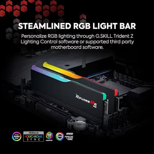 G.Skill Ripjaws M5 RGB White DDR5-5600 CL30 32GB (2x16GB) image