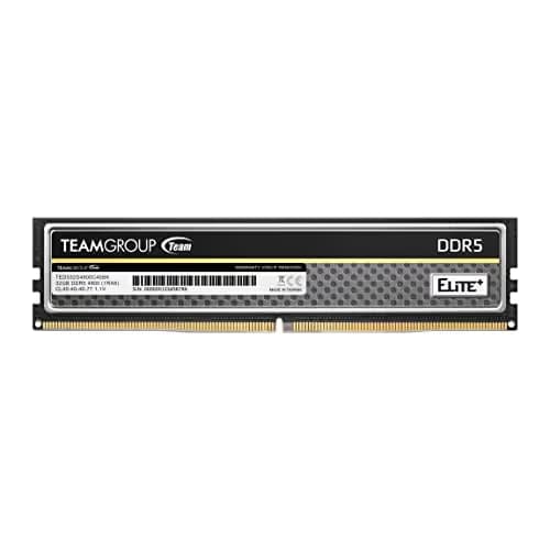 TEAMGROUP Elite Plus Black DDR5-4800 CL40 32GB (1x32GB) image