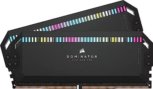 Corsair Dominator Platinum RGB Black DDR5-6000 CL30 32GB (2x16GB) image