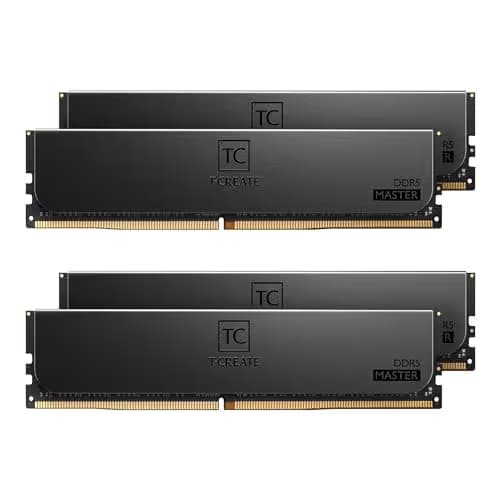 TEAMGROUP T-Create Master Registered Black DDR5-6000 CL32 64GB (4x16GB) image