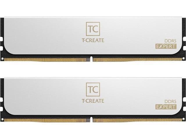TEAMGROUP T-Create Expert White DDR5-6000 CL38 32GB (2x16GB) image