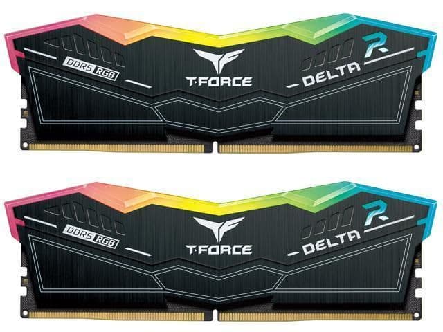 TEAMGROUP T-Force Delta RGB Black DDR5-5600 CL38 64GB (2x32GB) main image