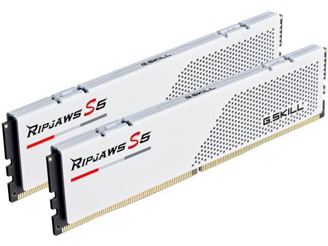 G.Skill Ripjaws S5 White DDR5-6000 CL36 32GB (2x16GB) image