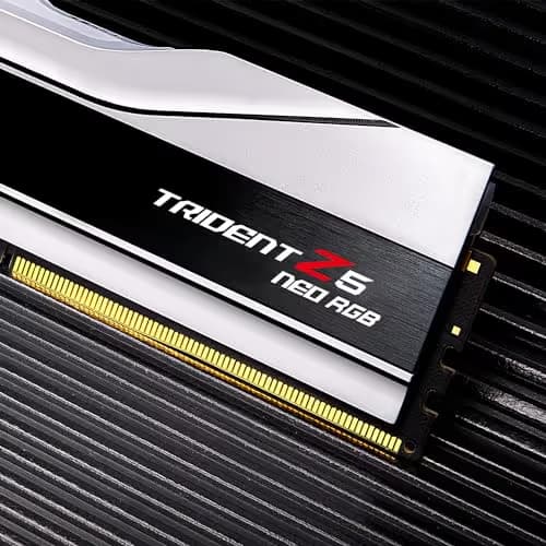 G.Skill Trident Z5 Neo RGB Matte White DDR5-7200 CL34 32GB (2x16GB) image