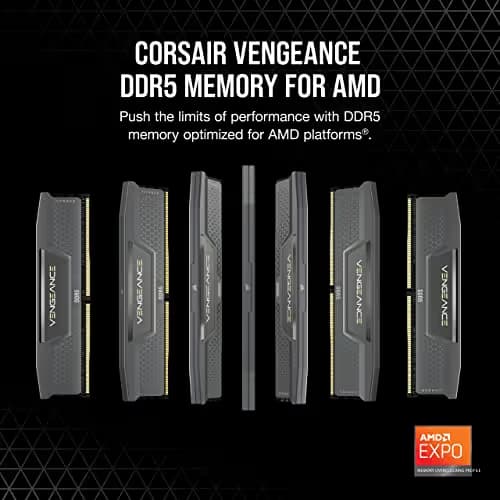 Corsair Vengeance Grey DDR5-5200 CL40 32GB (2x16GB) image