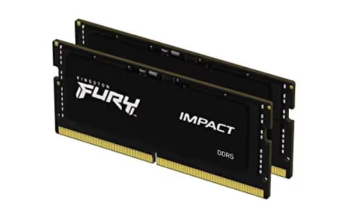 Kingston FURY Impact Black SODIMM DDR5-4800 CL38 16GB (2x8GB) image