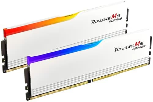 G.Skill Ripjaws M5 Neo RGB White DDR5-6000 CL36 32GB (2x16GB) image
