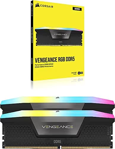 Corsair Vengeance RGB Black DDR5-6800 CL40 32GB (2x16GB) image