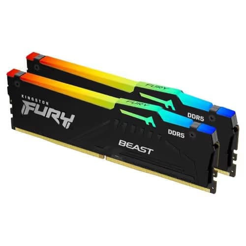 Kingston FURY Beast RGB Black DDR5-6000 CL30 16GB (2x8GB) main image
