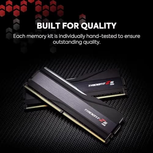 G.Skill Trident Z5 RGB Matte Black DDR5-6800 CL34 48GB (2x24GB) image