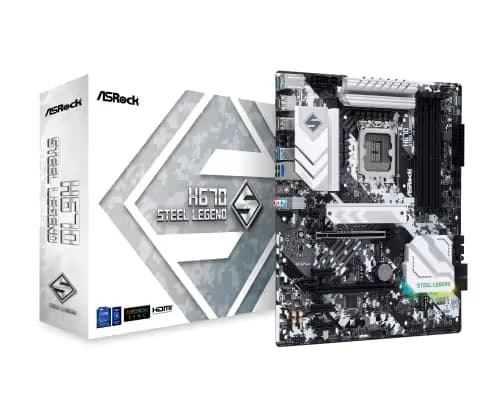 ASRock H670 Steel Legend DDR4 ATX main image