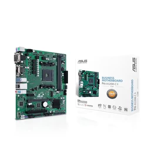 Asus AMD A520 PRO A520M-C II/CSM AM4 DDR4 Micro ATX image