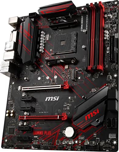 MSI B450 Gaming Plus AM4 DDR4 ATX image