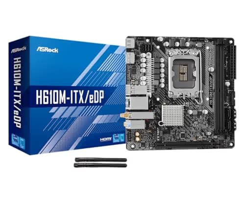ASRock H610 M-ITX/eDP DDR4 Mini ITX main image