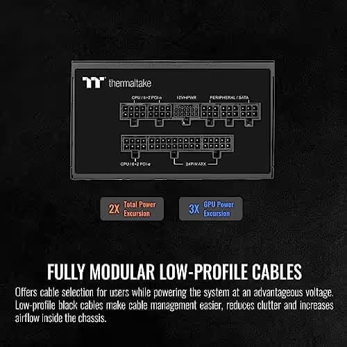 Thermaltake Toughpower PF3-L Black 850W Fully Modular 80+ Platinum image