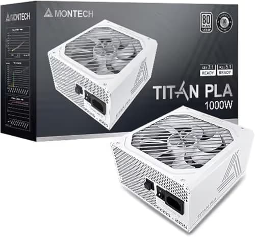 Montech TITAN PLA 1000W Fully Modular 80+ Platinum Certified image