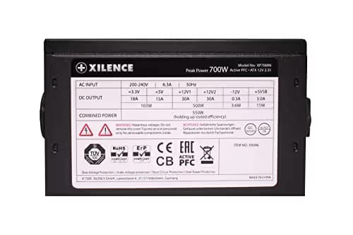 Xilence XP700R6 Black / Red ATX 700W Non-Modular image