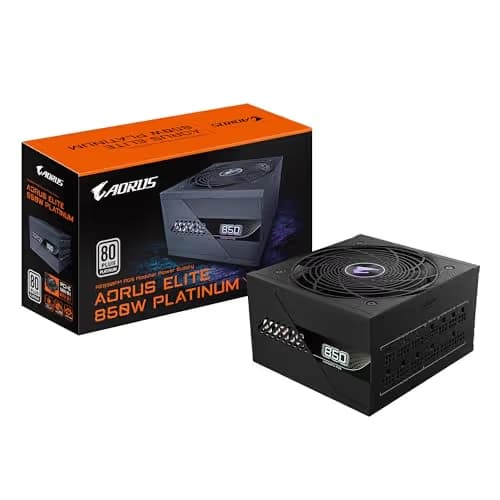 Gigabyte AORUS ELITE P850 Black 850W Fully Modular 80+ Platinum Certified image