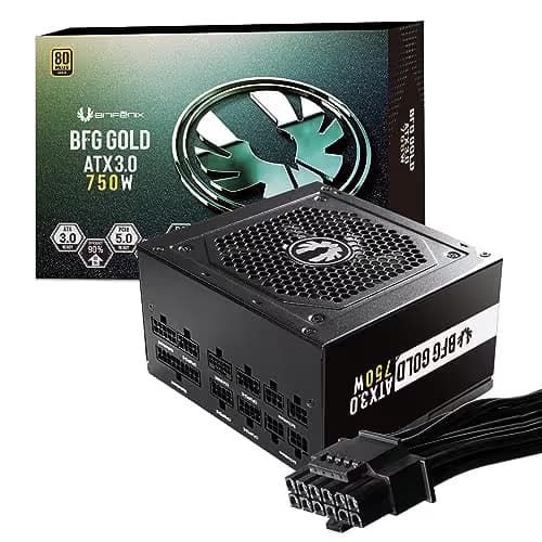 BitFenix BFG GOLD ATX3.0 Black ATX 750W Fully Modular 80+ Gold Certified image
