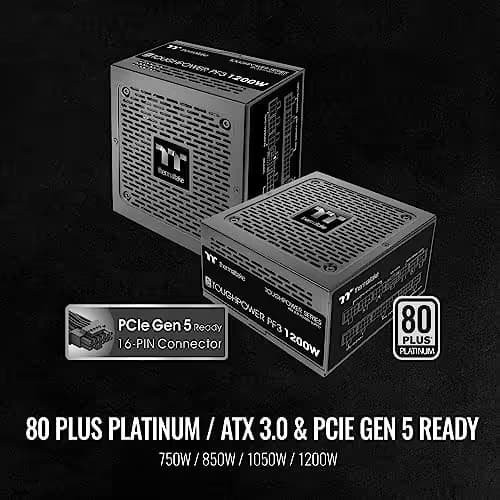 Thermaltake Toughpower PF3-L 1200W 80+ Platinum Certified Fully Modular image
