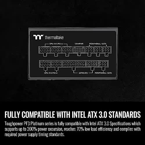 Thermaltake Toughpower PF3-L 1200W 80+ Platinum Certified Fully Modular image